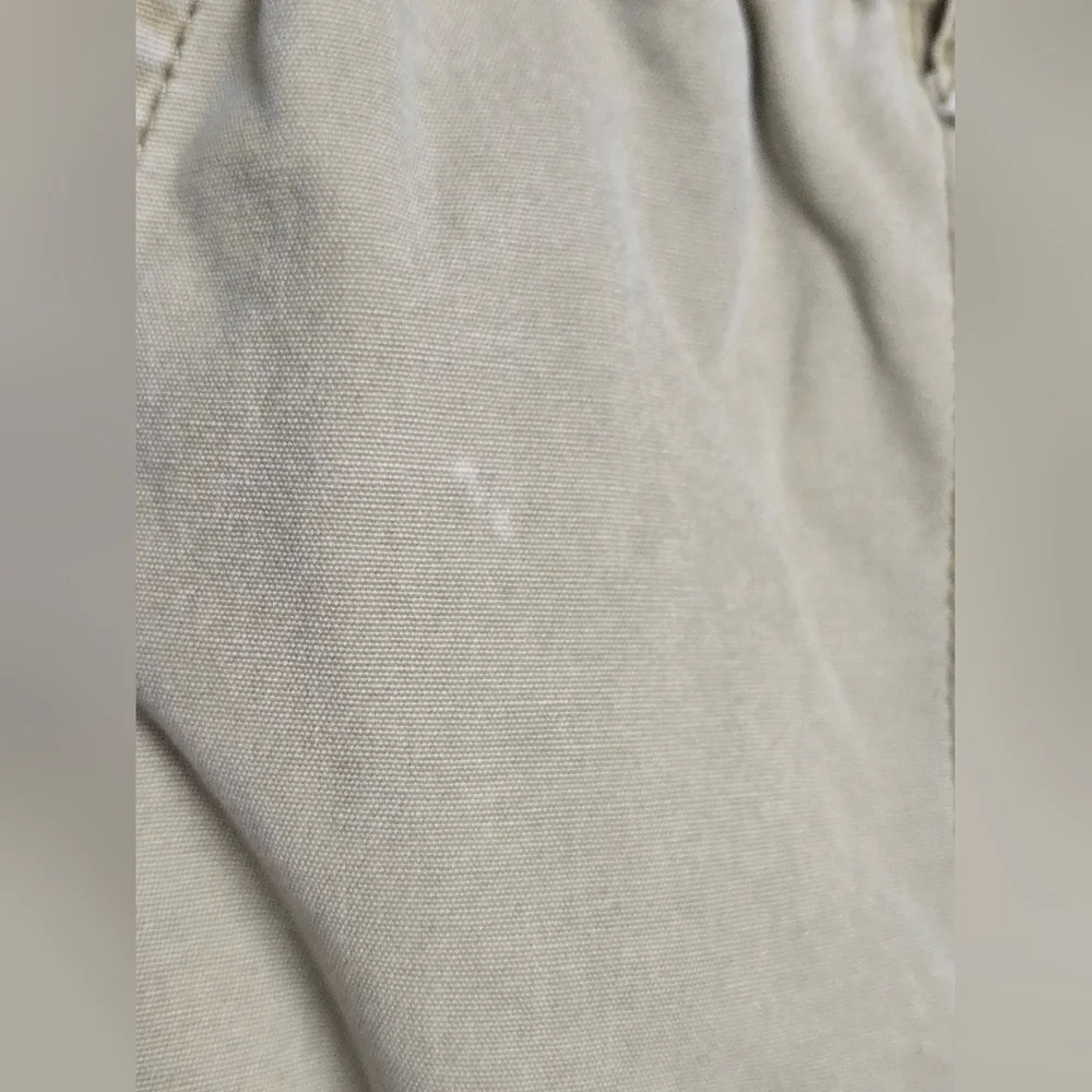 BP. Wide-Leg Elastic Waist Khaki Pants Sz M